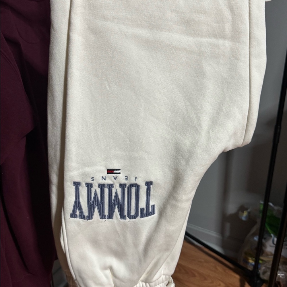 Tommy Hilfiger Cream Sweatpants